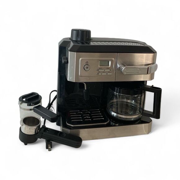 Delonghi BC0330T Combination Drip Coffee & Espresso Machine All in One VTG - Picture 1 of 14